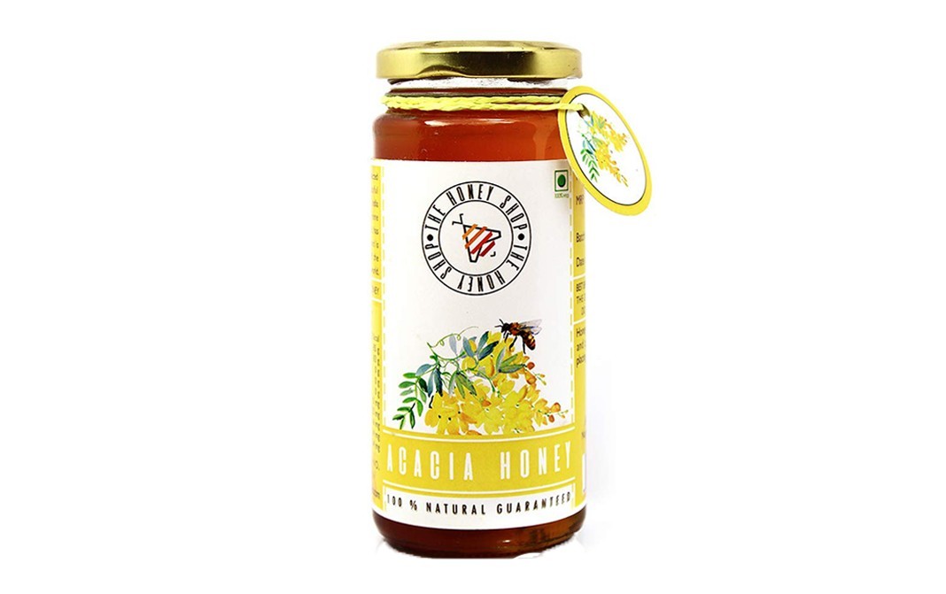 The Honey Shop Acacia Honey    Glass Jar  325 grams